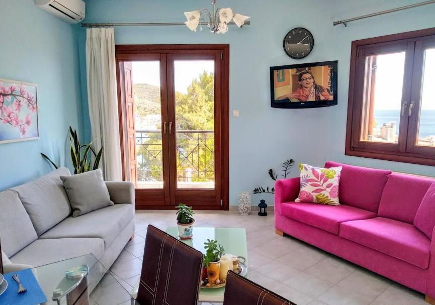 Pelion Seaside Luxury House Leilighet Áfissos Eksteriør bilde