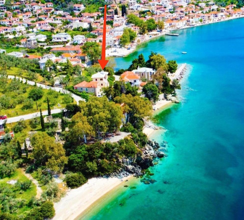 Pelion Seaside Luxury House Leilighet Áfissos Eksteriør bilde